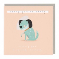 Sorry You're Pawly Greetings Card